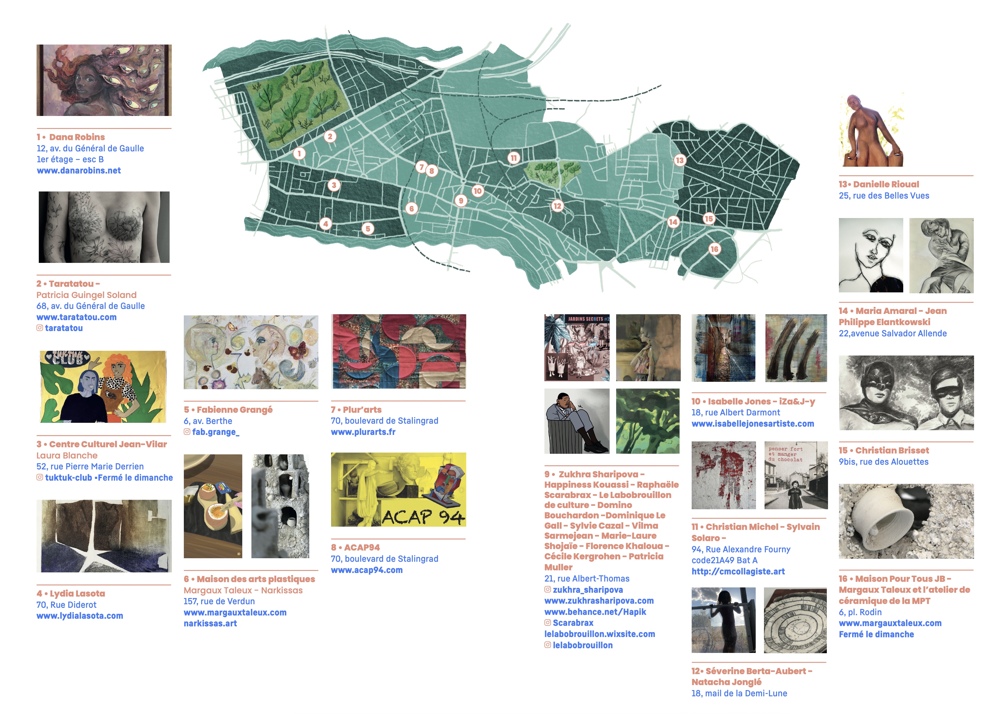 plan des lieux