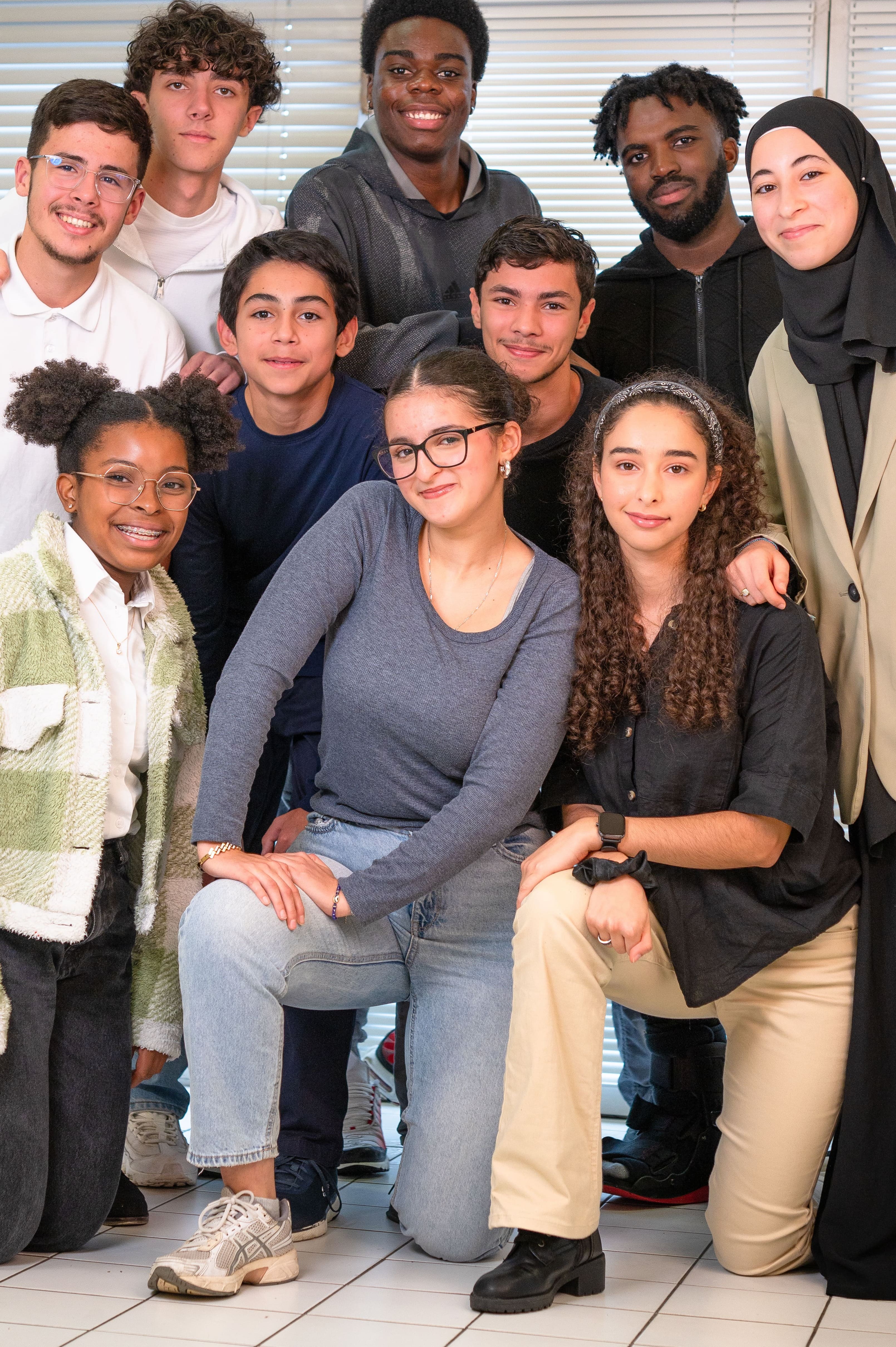 Jeunes membres du CLJ en 2024