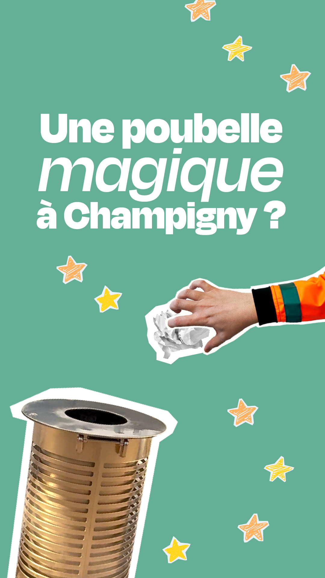 poubelle magique