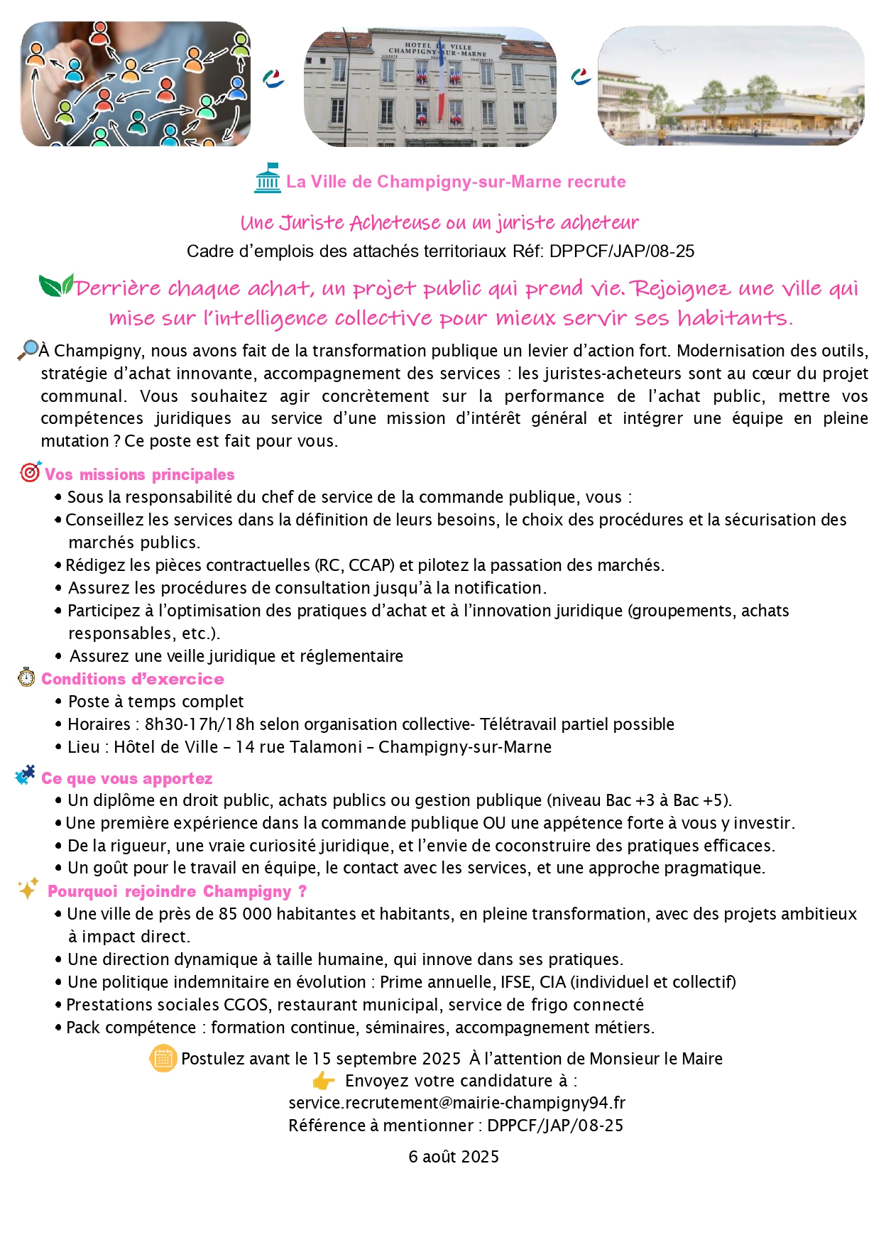 Juriste acheteuse ou acheteur