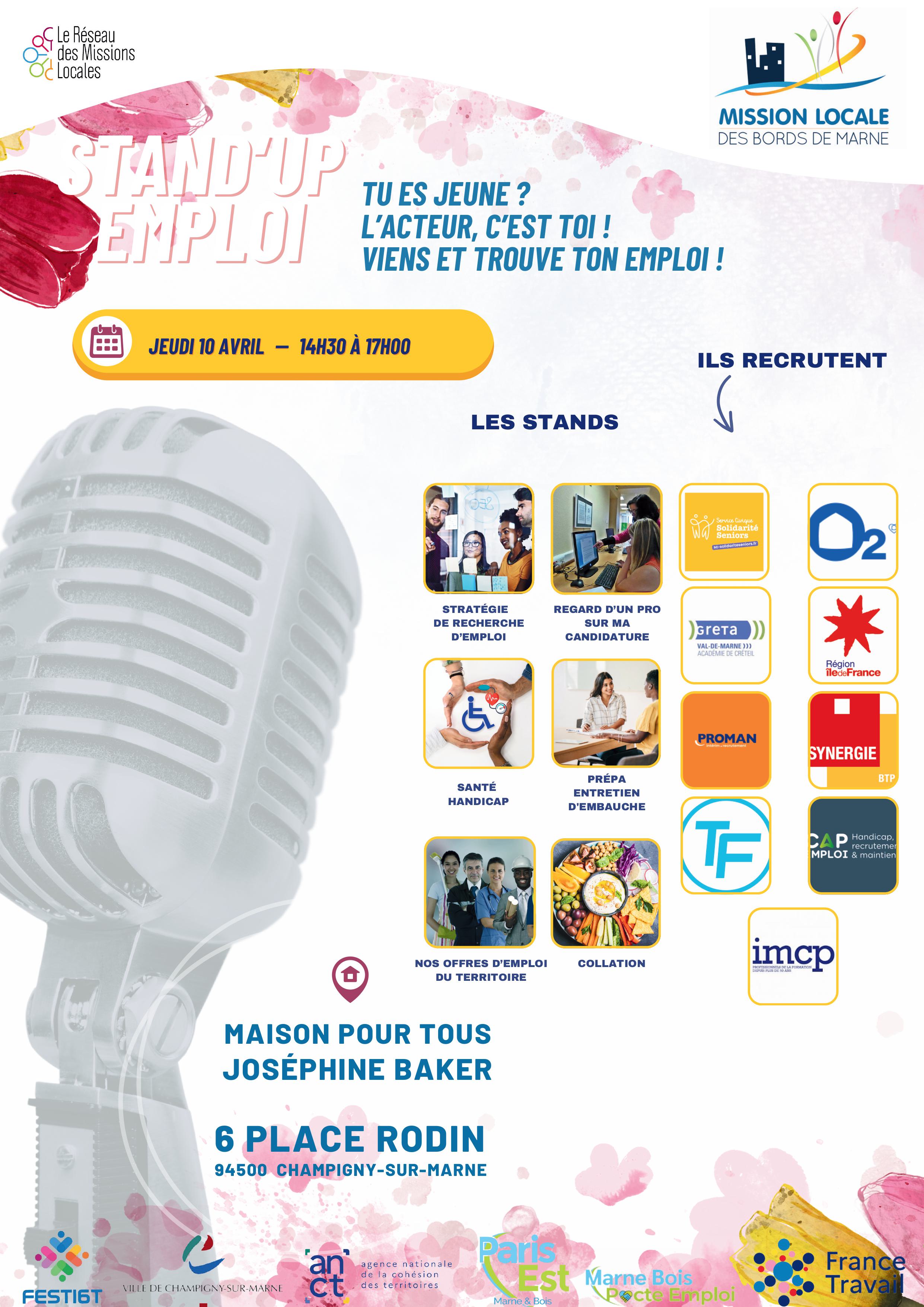 standup emploi